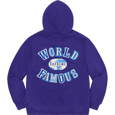 トップス Supreme World Famous Zip Up Hoodie 20SS Supreme World Famous Zip Up Hooded Sweatshirt (SS20) Red Men's