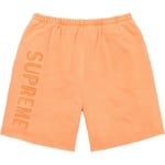 Supreme Overdyed Sweatshort (SS20) - Bright Peach