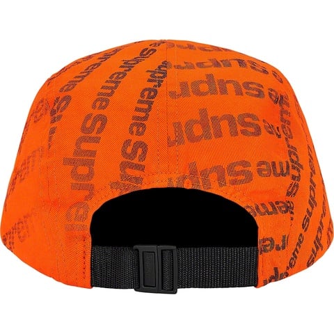 Supreme Radial Camp Cap - Orange