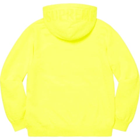 Supreme Overdyed Hooded Sweatshirt - Bright Yellow
