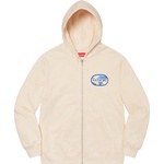 Supreme World Famous Zip Up Hooded Sweatshirt (SS20) - Natural