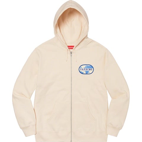 World Famous Zip Up Hooded Sweatshirt - Supreme