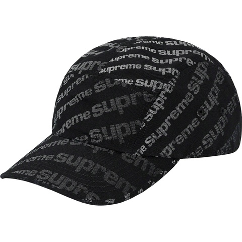 Supreme Radial Camp Cap - Black