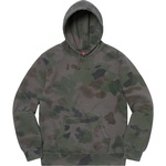 Supreme Overdyed Hooded Sweatshirt (SS20) - Black Painted Camo