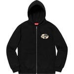 Supreme World Famous Zip Up Hooded Sweatshirt (SS20) - Black