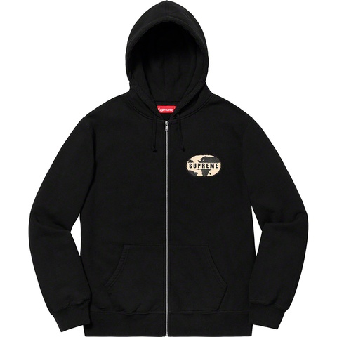 World Famous Zip Up Hooded Sweatshirt - Supreme