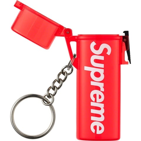 Waterproof Lighter Case Keychain - Supreme