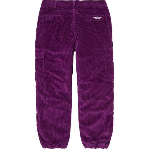 Supreme Wide Wale Corduroy Cargo Pant - Purple