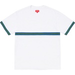 Supreme Knit Stripe S S Top (SS20) - White