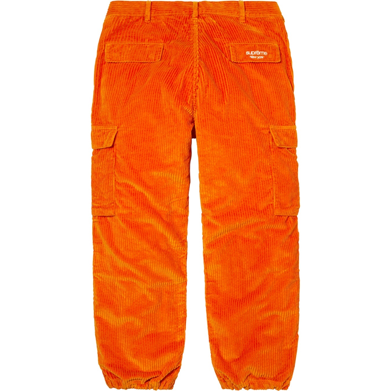 Supreme Wide Wale Corduroy Cargo Pant (SS20) - Orange - $188