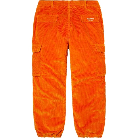 Supreme Wide Wale Corduroy Cargo Pant - Orange
