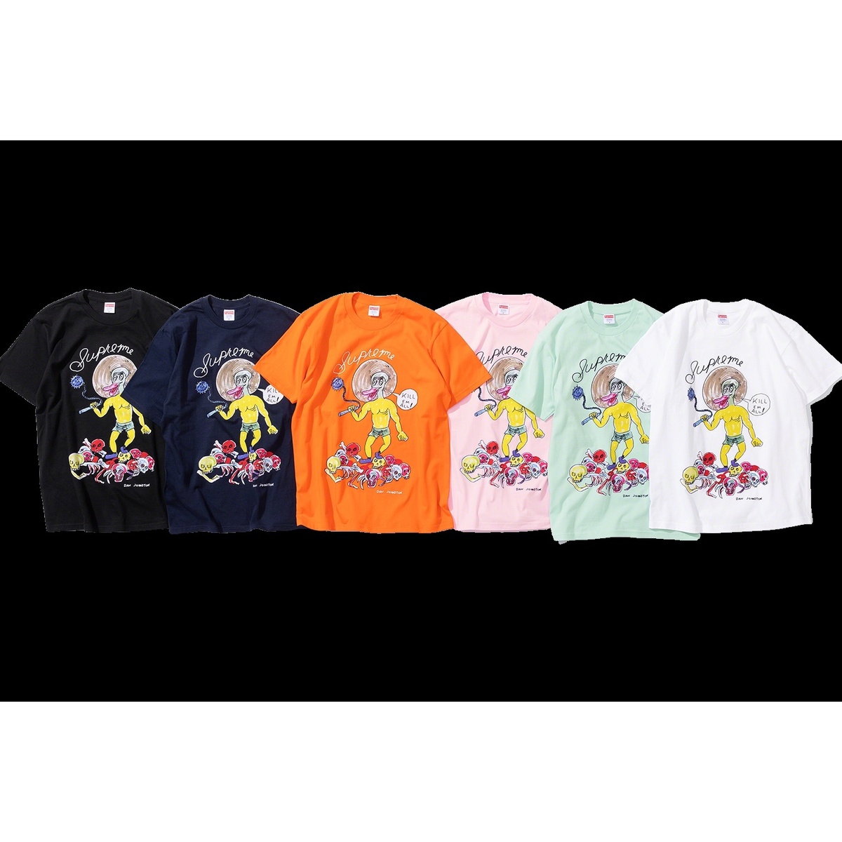 Daniel Johnston Kill Em All Tee - Supreme