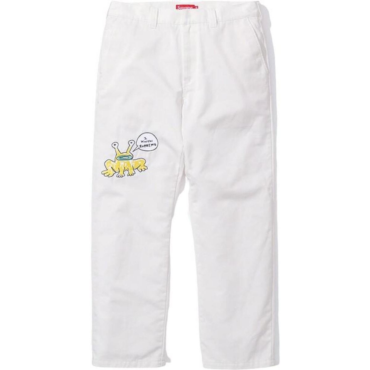 Supreme Daniel Johnston Embroidered Work Pant (SS20) - $158