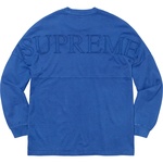 Supreme Overdyed L S Top (SS20) - Royal
