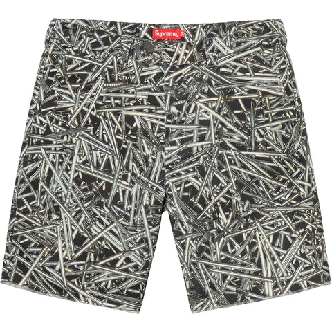Supreme Nails Work Short - Black