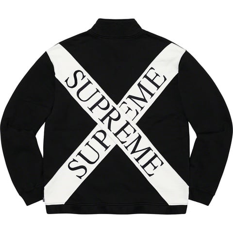 Cross Half Zip Sweatshirt - spring/summer 2020 - Supreme