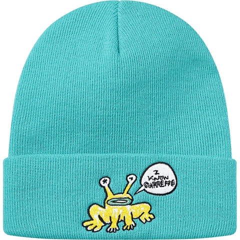 Supreme Daniel Johnston Beanie - Turquoise
