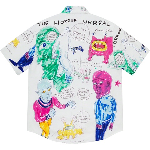 Supreme Daniel Johnston Rayon S/S Shirt - White
