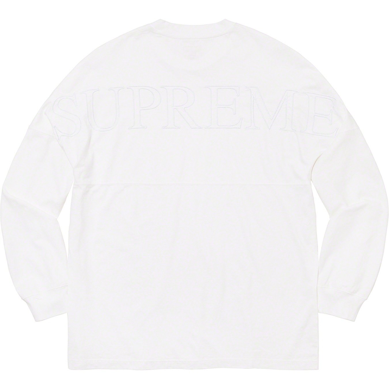 Supreme Overdyed L S Top (SS20) - White - $88