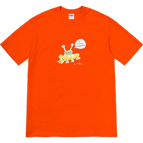 Supreme Daniel Johnston Frog Tee - Orange