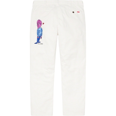 Daniel Johnston Embroidered Work Pant - Supreme