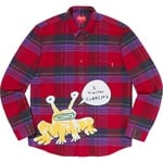 Supreme Daniel Johnston Plaid Shirt (SS20) - Red