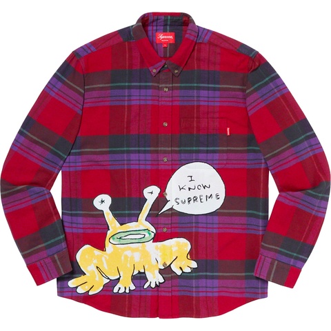 Daniel Johnston Plaid Shirt - spring/summer 2020 - Supreme
