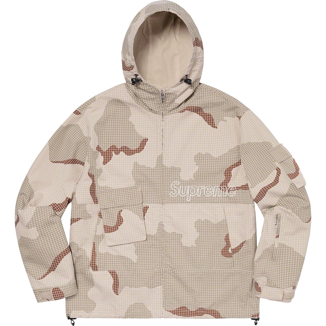 Supreme Ripstop Utility Jacket (SS20) - Desert Camo - $248