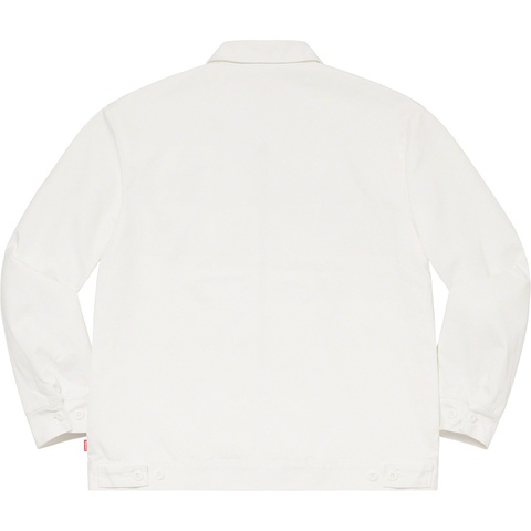 Supreme Daniel Johnston Embroidered Work Jacket - White