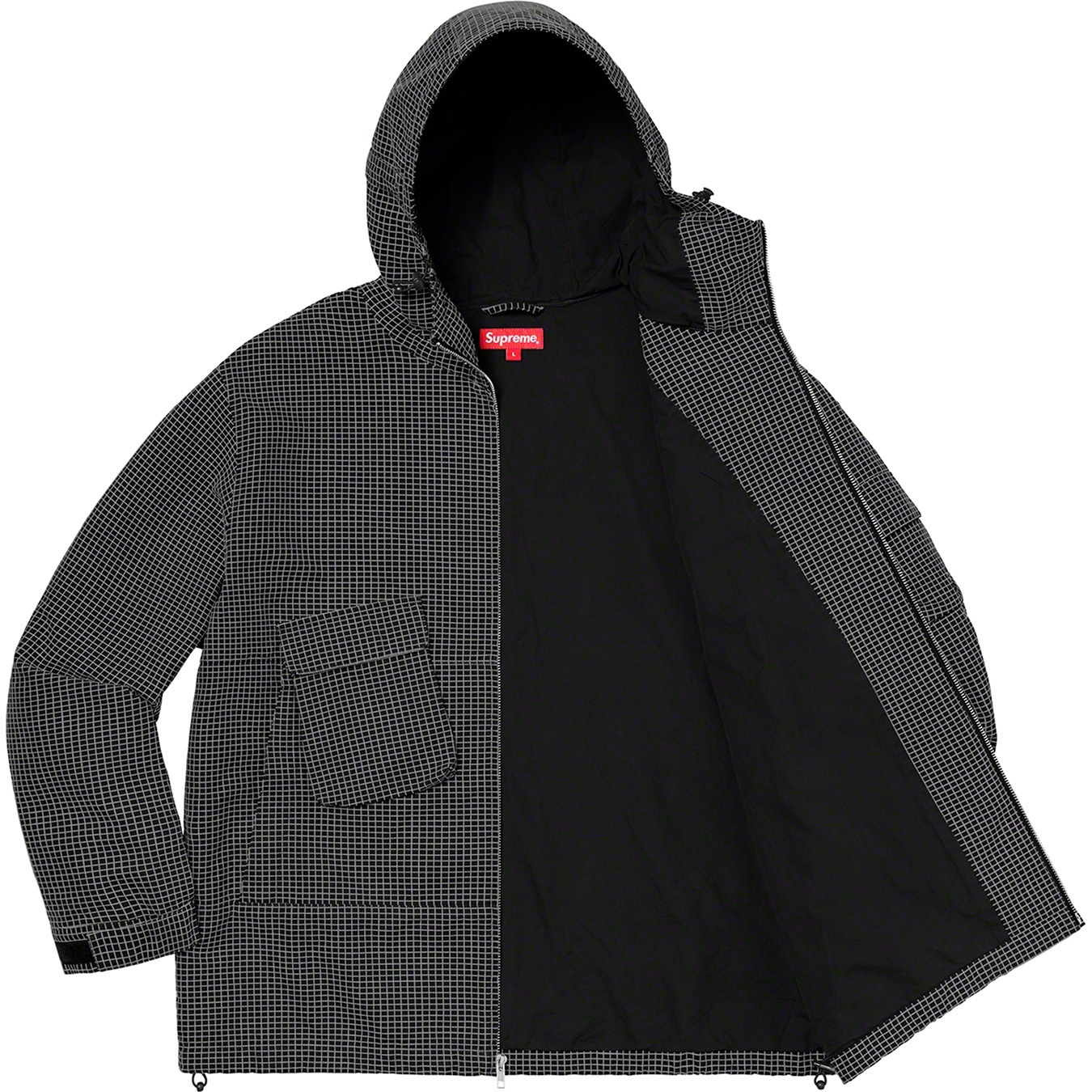Supreme Ripstop Utility Jacket (SS20) - Black - $248