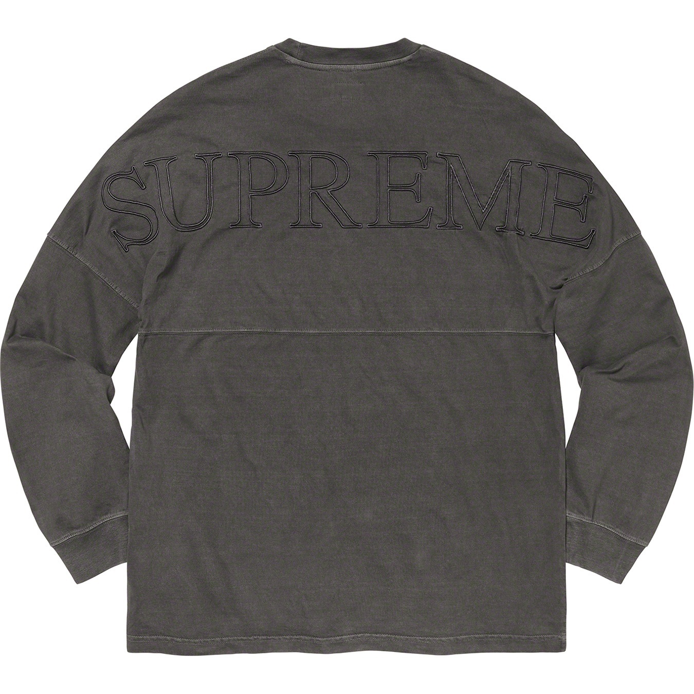 Supreme Overdyed L S Top (SS20) - Black - $88