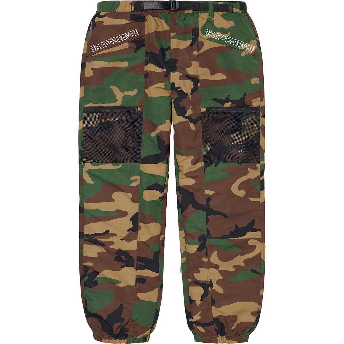 Supreme Utility Belted Pant (SS20) - Woodland Camo - $128