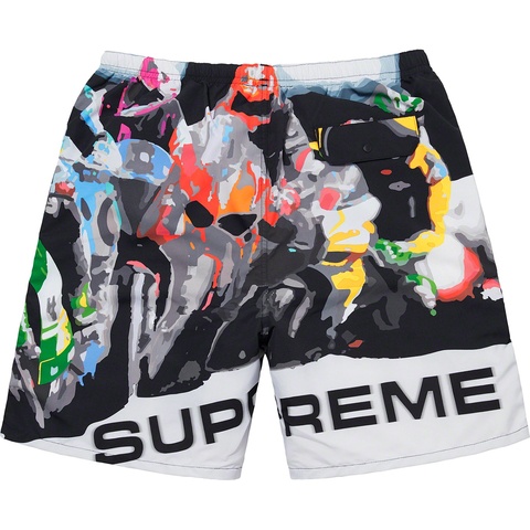 Supreme Racing Water Short - Multicolor
