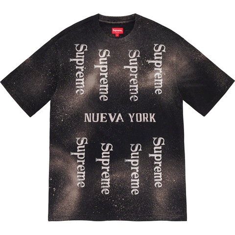 Supreme Nueva York S/S Top - Black