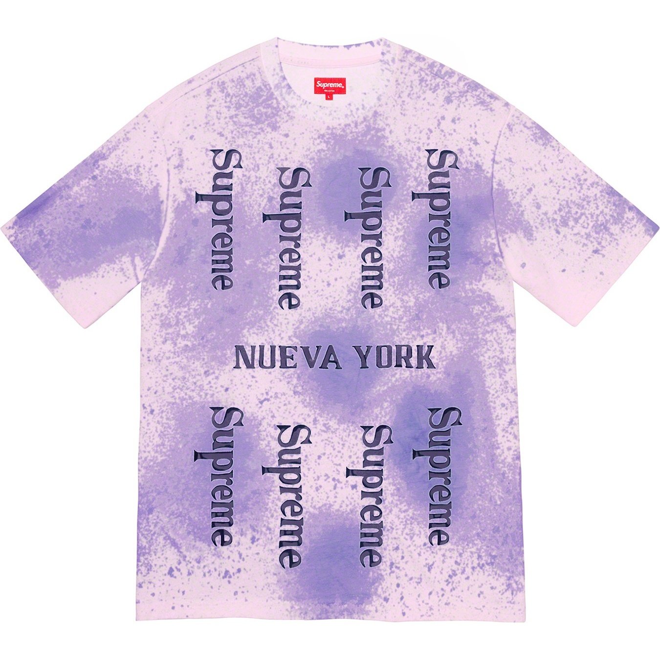 Supreme Nueva York S S Top (SS20) - Pale Purple - $58