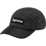 Supreme 2-Tone Denim Camp Cap (SS20) - Black