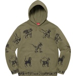 Supreme Animals Hooded Sweatshirt (SS20) - Light Olive