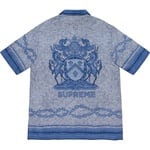 Supreme Mosaic Silk S S Shirt (SS20) - Navy