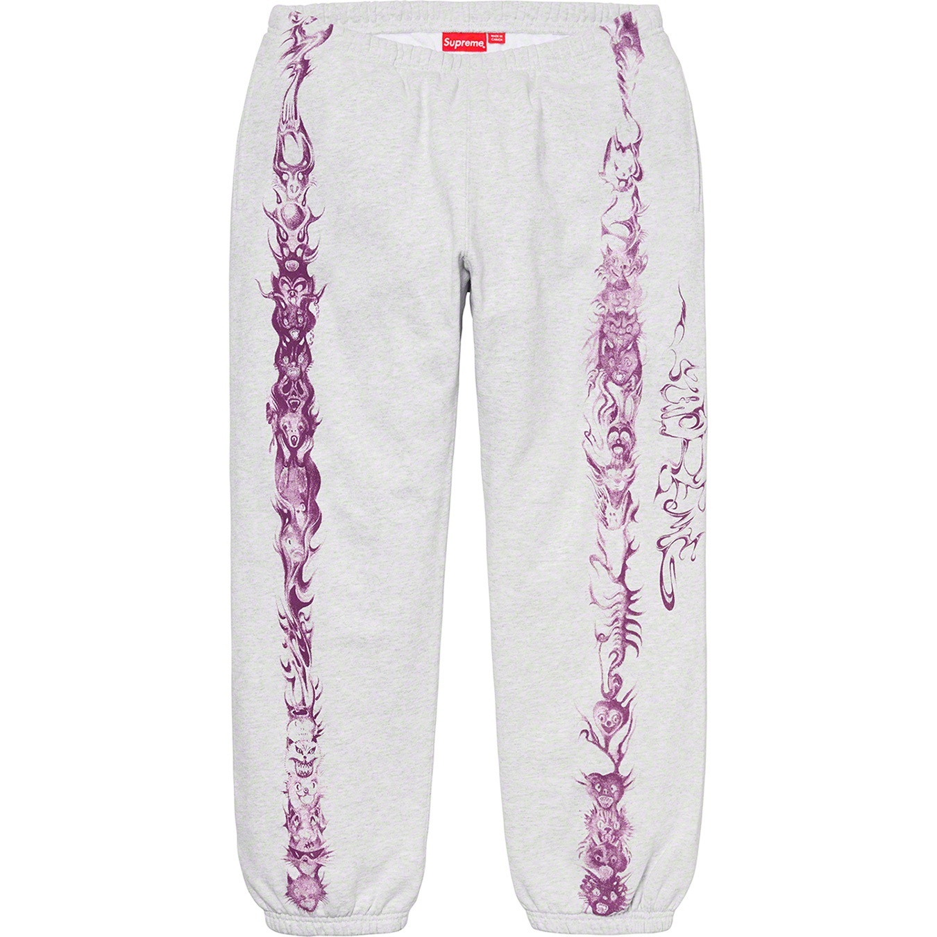 Supreme Animals Sweatpant (SS20) - Ash Grey - $168