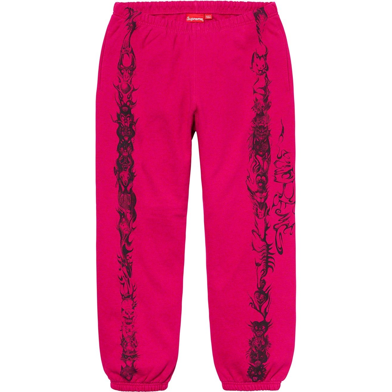 Supreme Animals Sweatpant (SS20) - Fuchsia - $168