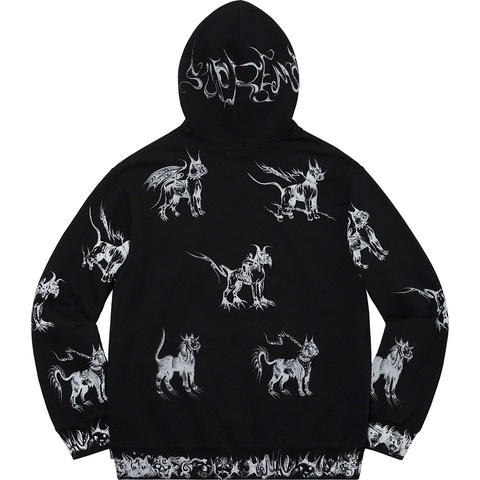 Supreme Animals Hooded Sweatshirt - Black