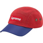 Supreme 2-Tone Denim Camp Cap (SS20) - Red