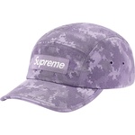 Supreme Satin Digi Camo Camp Cap (SS20) - Light Purple