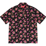 Supreme Floral Rayon S S Shirt (SS20) - Black