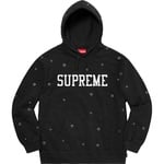 Supreme Eyelet Hooded Sweatshirt (SS20) - Black