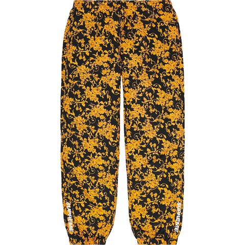 Supreme Warm Up Pant - Black Floral