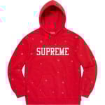 Supreme Eyelet Hooded Sweatshirt (SS20) - Red