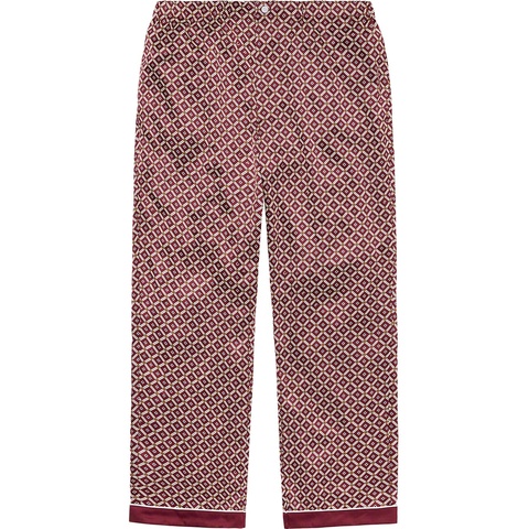 Supreme Satin Pajama Set - Red