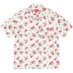 Supreme Floral Rayon S S Shirt (SS20) - White
