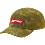 Supreme Satin Digi Camo Camp Cap (SS20) - Olive